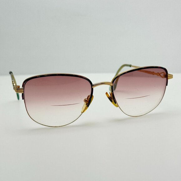 Revlon Eyeglasses Eye Glasses Frames 1003 Gold Rose 55-17-130 - Picture 1 of 6